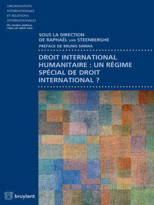 cover image of Droit international humanitaire